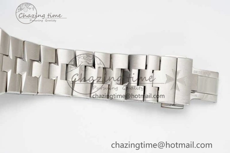 Overseas 4500V SS ZF 1:1 Best Edition Brown Dial on SS Bracelet A5100
