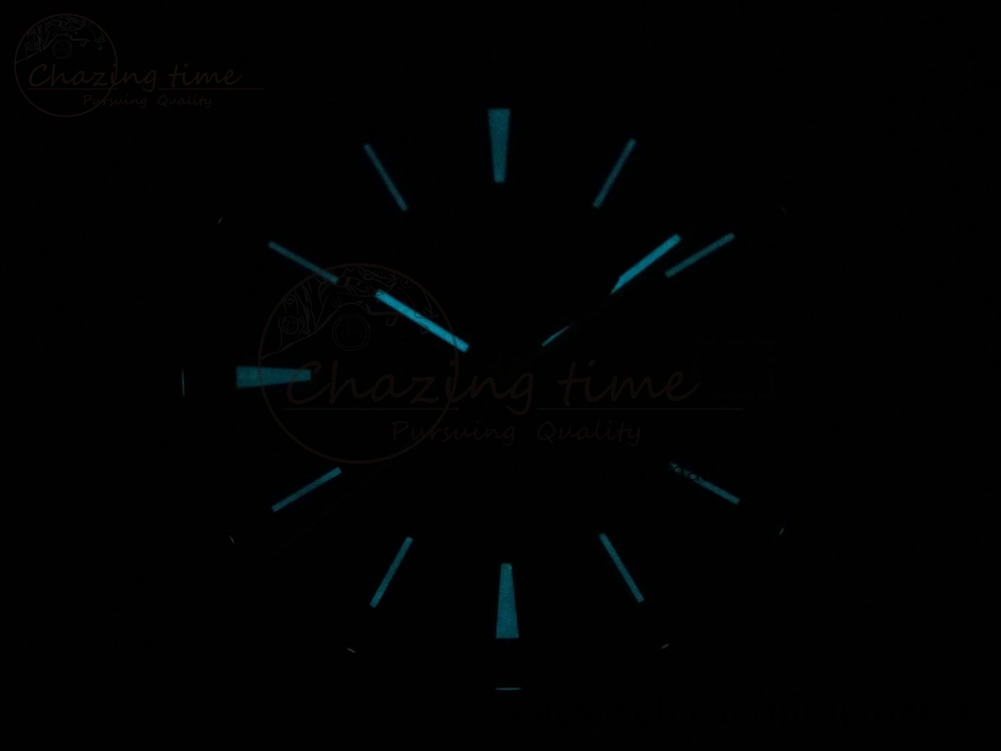 Overseas 4520V RG ZF 1:1 Best Edition Blue Dial on Blue Rubber Strap A5100
