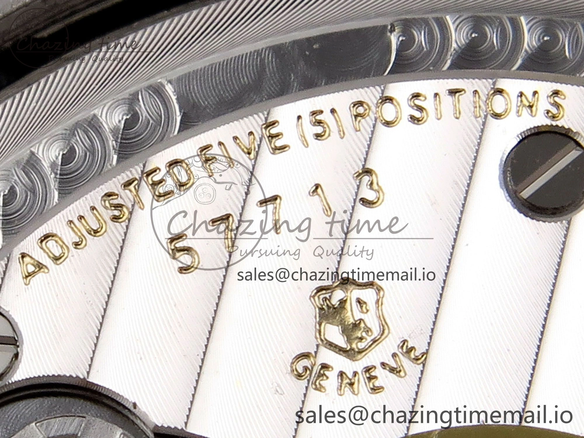 Overseas 4520V SS 8F Best Edition Green Dial On SS Bracelet A7750 Modified to A5200