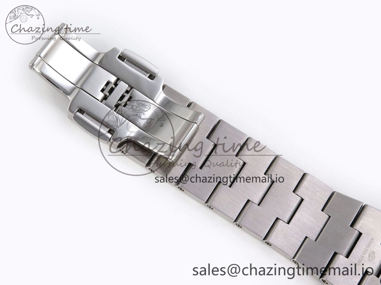 Overseas 4520V SS 8F Best Edition Green Dial On SS Bracelet A7750 Modified to A5200
