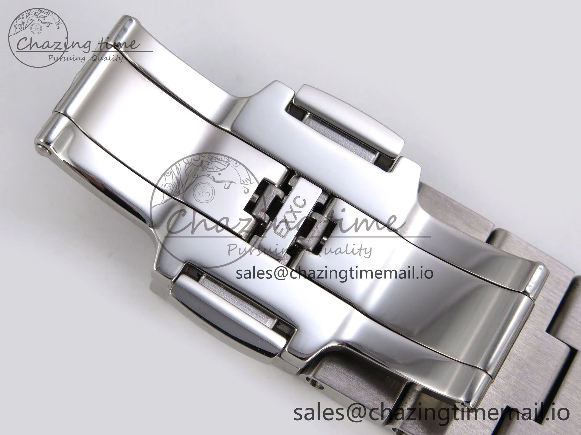 Overseas 4520V SS 8F Best Edition Green Dial On SS Bracelet A7750 Modified to A5200