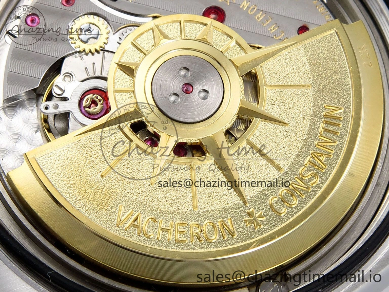 Overseas 4520V SS 8F Best Edition Green Dial on SS Bracelet A5100