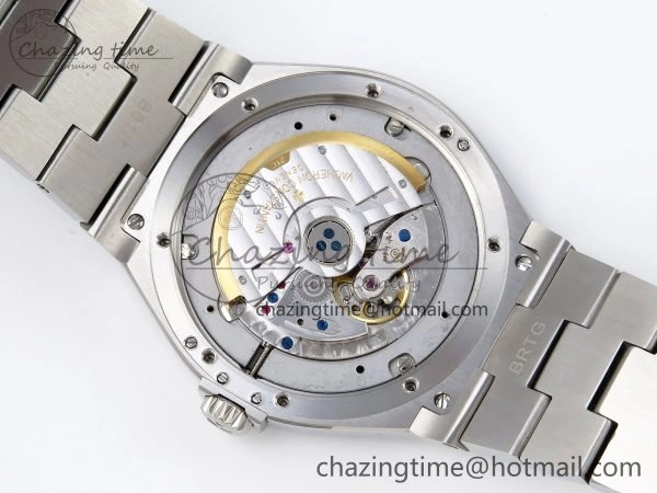 Overseas 47040 SS PPF 1:1 Best Edition Black Textured Dial on SS Bracelet A1226