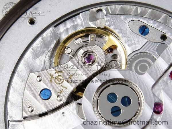 Overseas 47040 SS PPF 1:1 Best Edition Black Textured Dial on SS Bracelet A1226