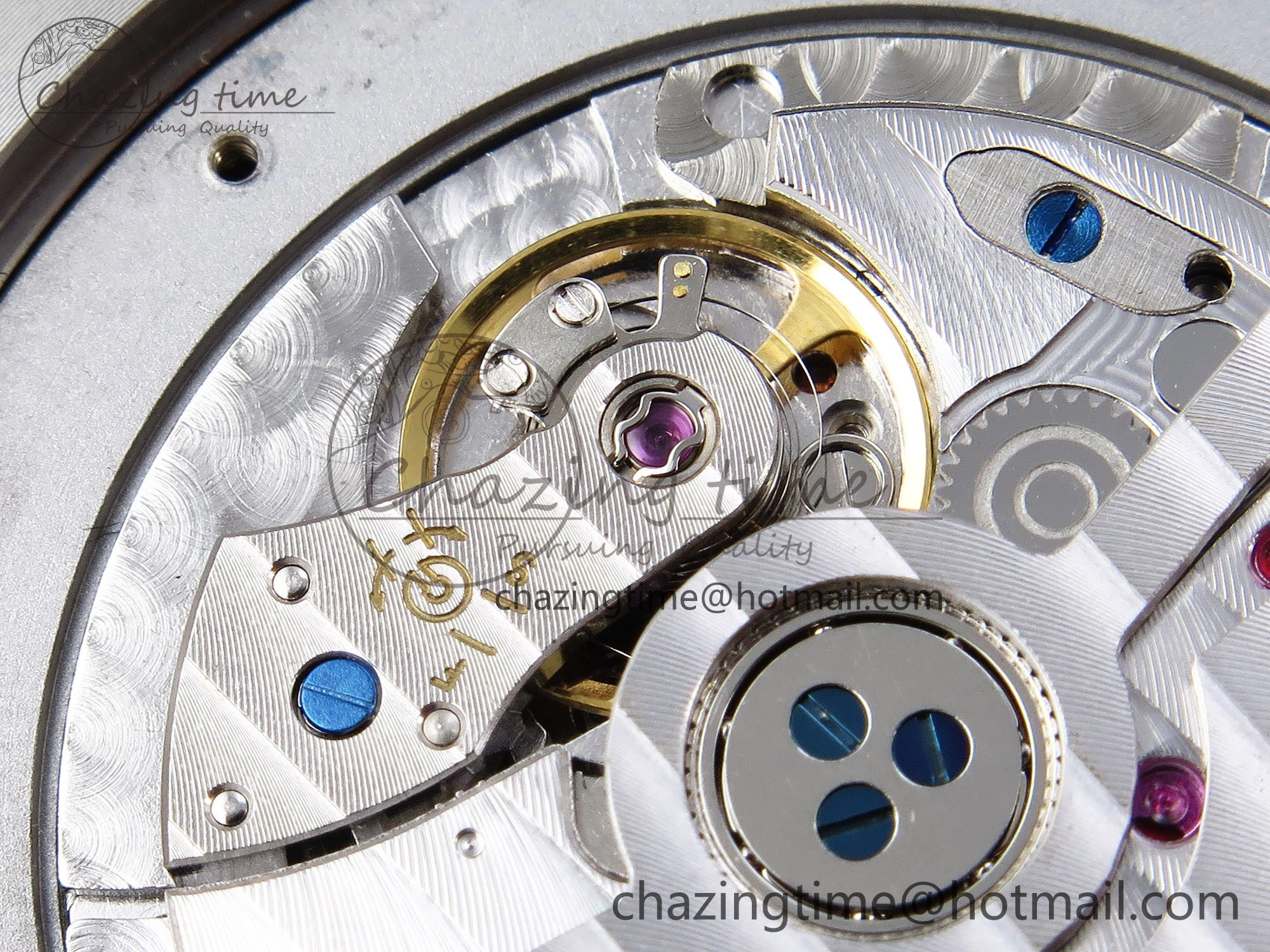 Overseas 47040 SS PPF 1:1 Best Edition Black Textured Dial on SS Bracelet A1226