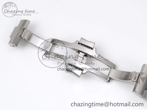 Overseas 47040 SS PPF 1:1 Best Edition Black Textured Dial on SS Bracelet A1226