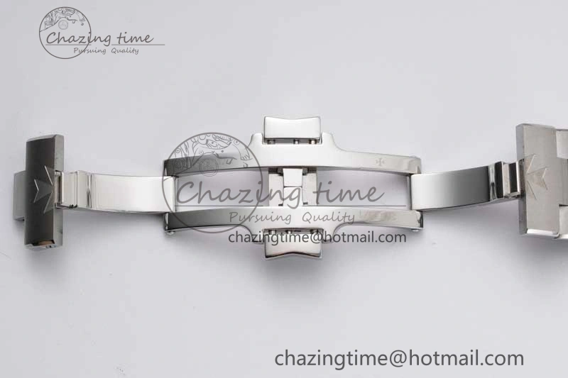 Overseas 47040 SS PPF 1:1 Best Edition White Textured Dial on SS Bracelet A1226