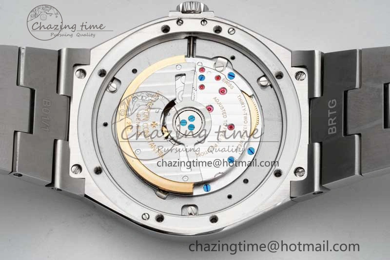 Overseas 47040 SS PPF 1:1 Best Edition White Textured Dial on SS Bracelet A1226