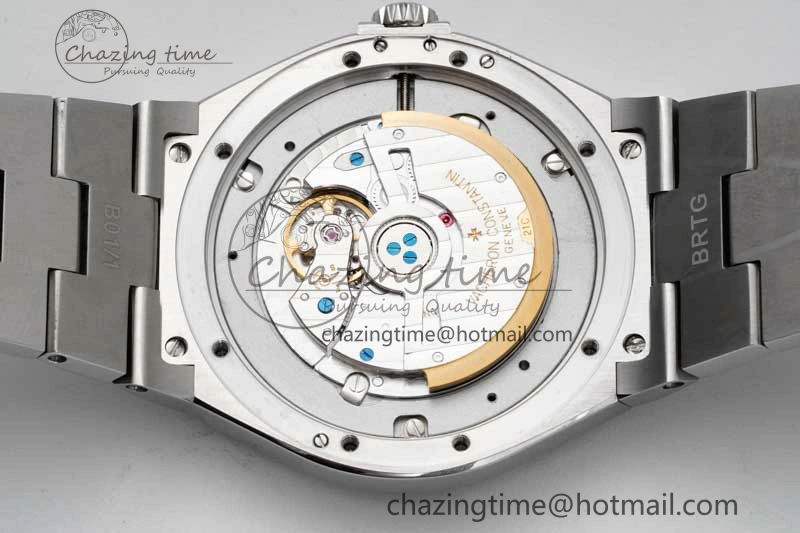 Overseas 47040 SS PPF 1:1 Best Edition White Textured Dial on SS Bracelet A1226