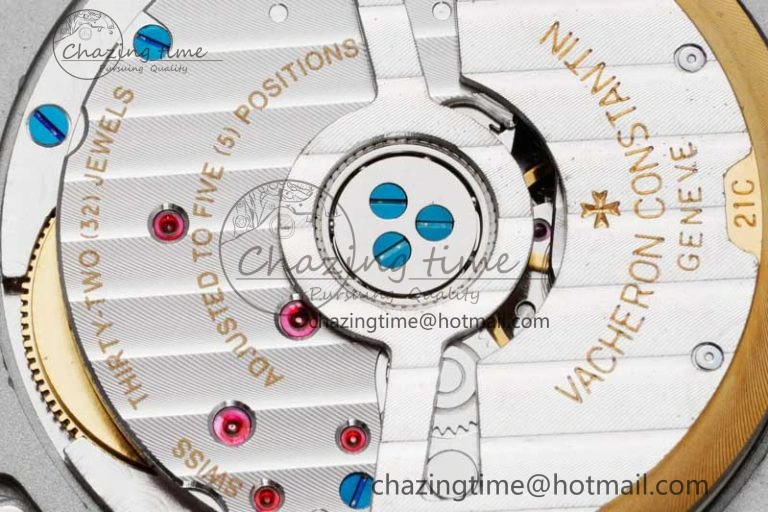 Overseas 47040 SS PPF 1:1 Best Edition White Textured Dial on SS Bracelet A1226
