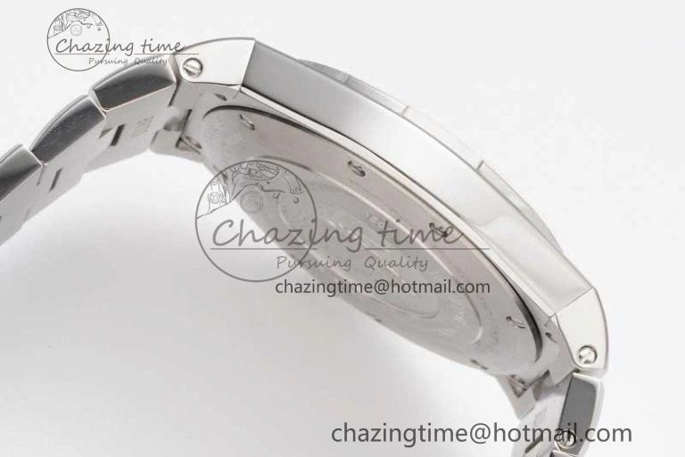 Overseas 47040 SS PPF 1:1 Best Edition White Textured Dial on SS Bracelet A1226