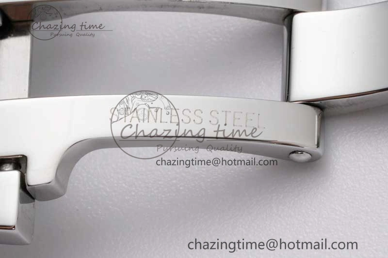 Overseas 47040 SS PPF 1:1 Best Edition White Textured Dial on SS Bracelet A1226