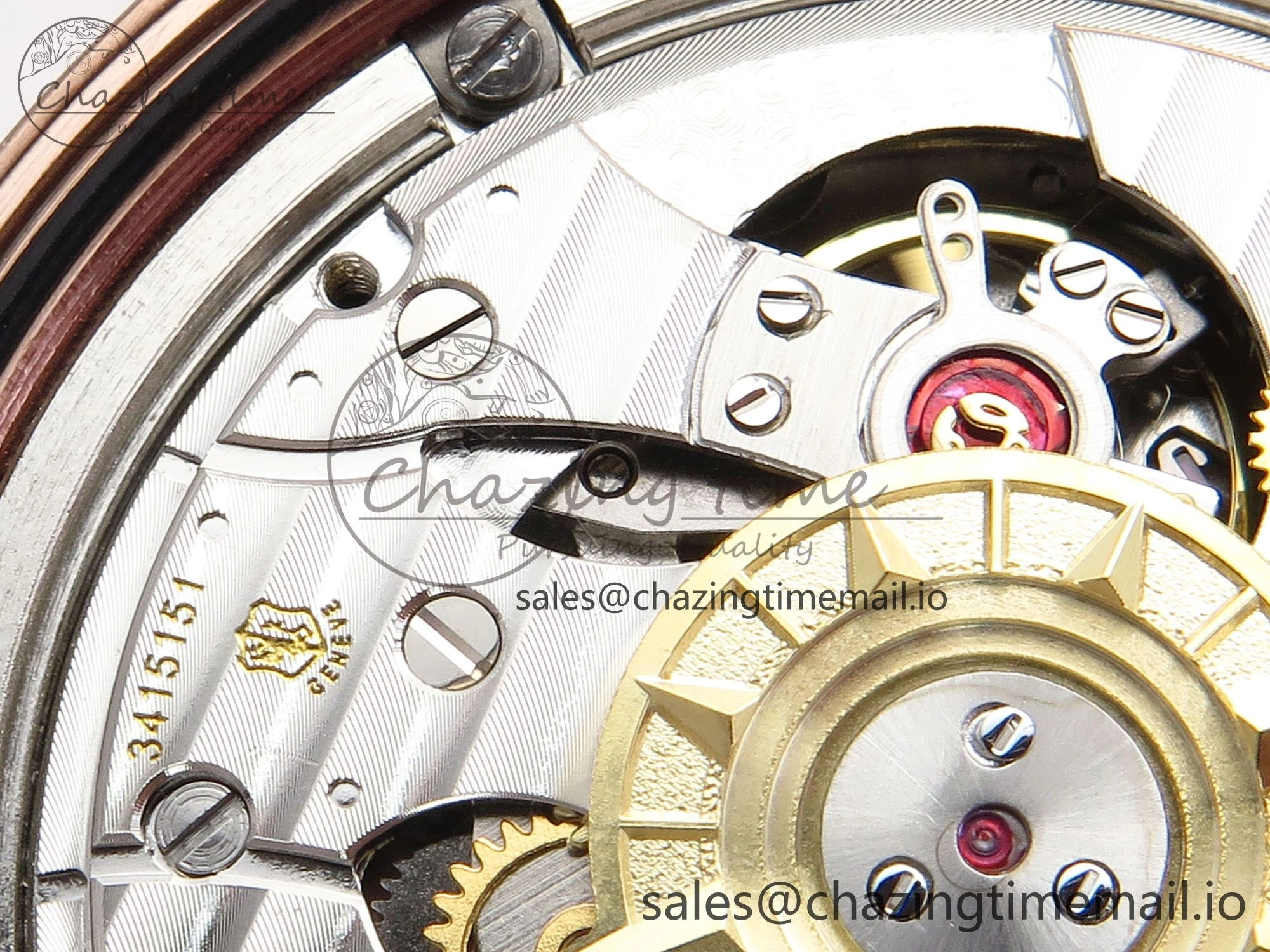 Overseas 7920V RG 8F Best Edition White Dial On RG Bracelet A5110