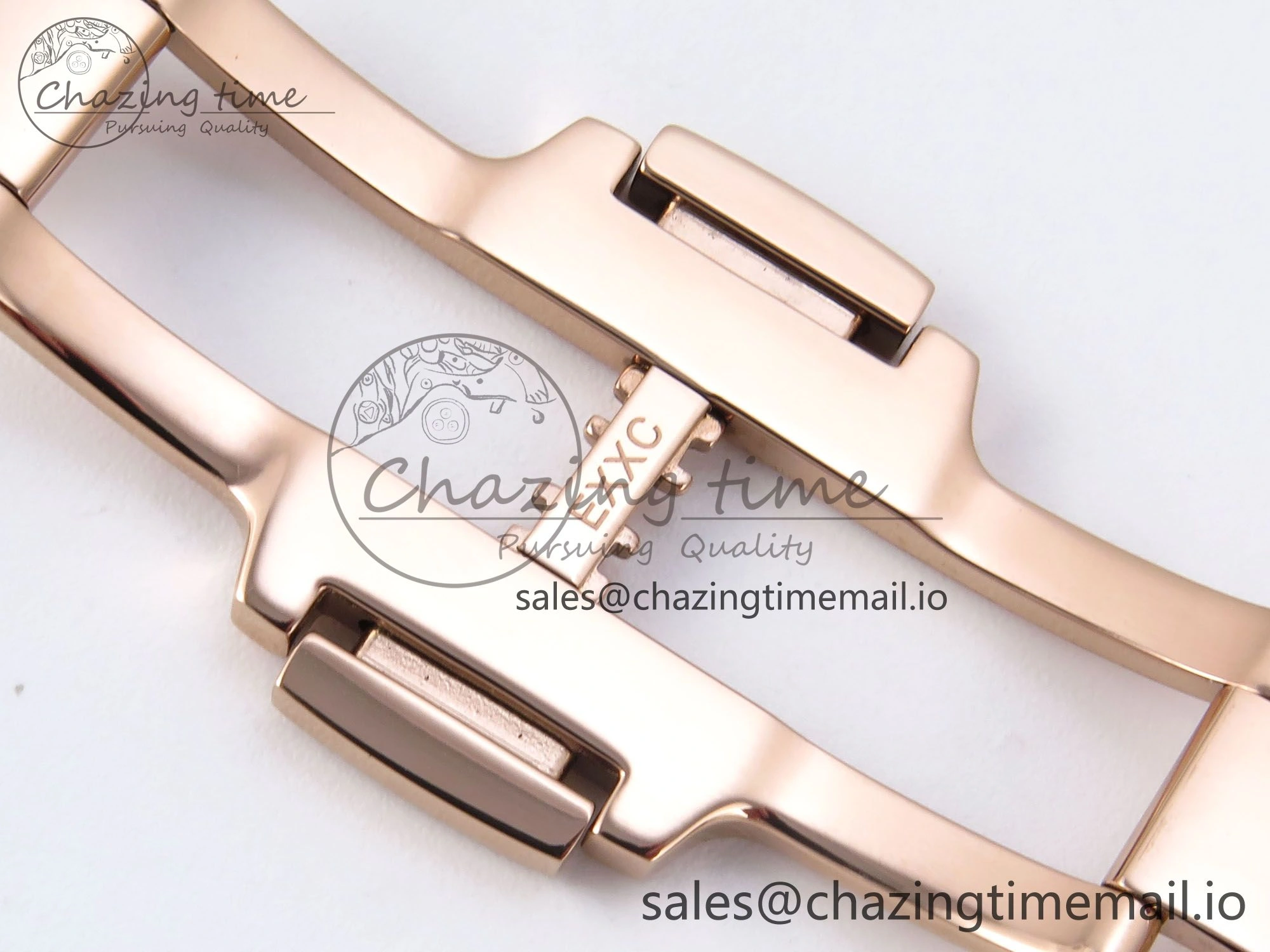 Overseas 7920V RG 8F Best Edition White Dial On RG Bracelet A5110