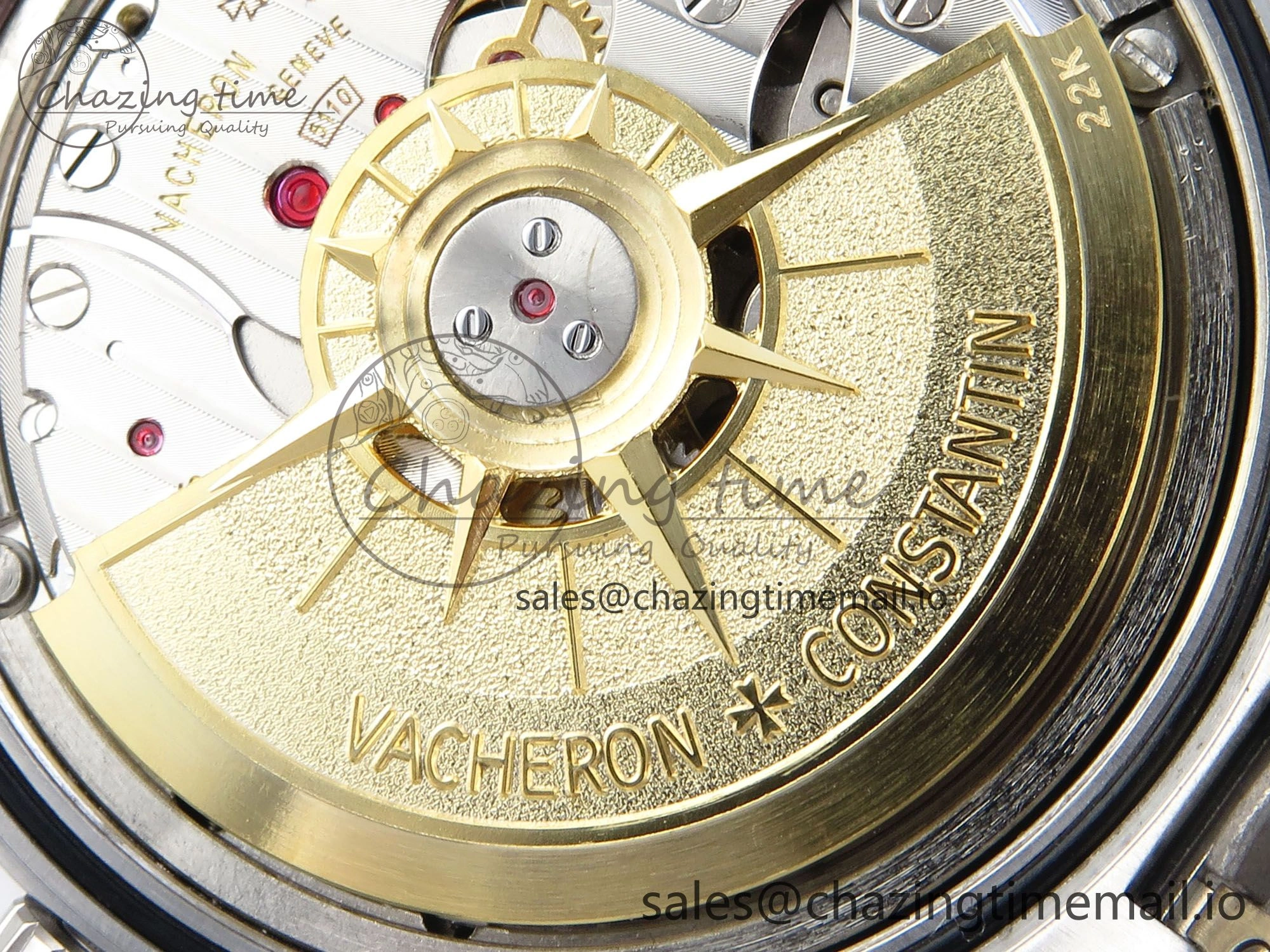 Overseas 7920V SS 8F Best Edition Blue Dial On SS Bracelet A5110