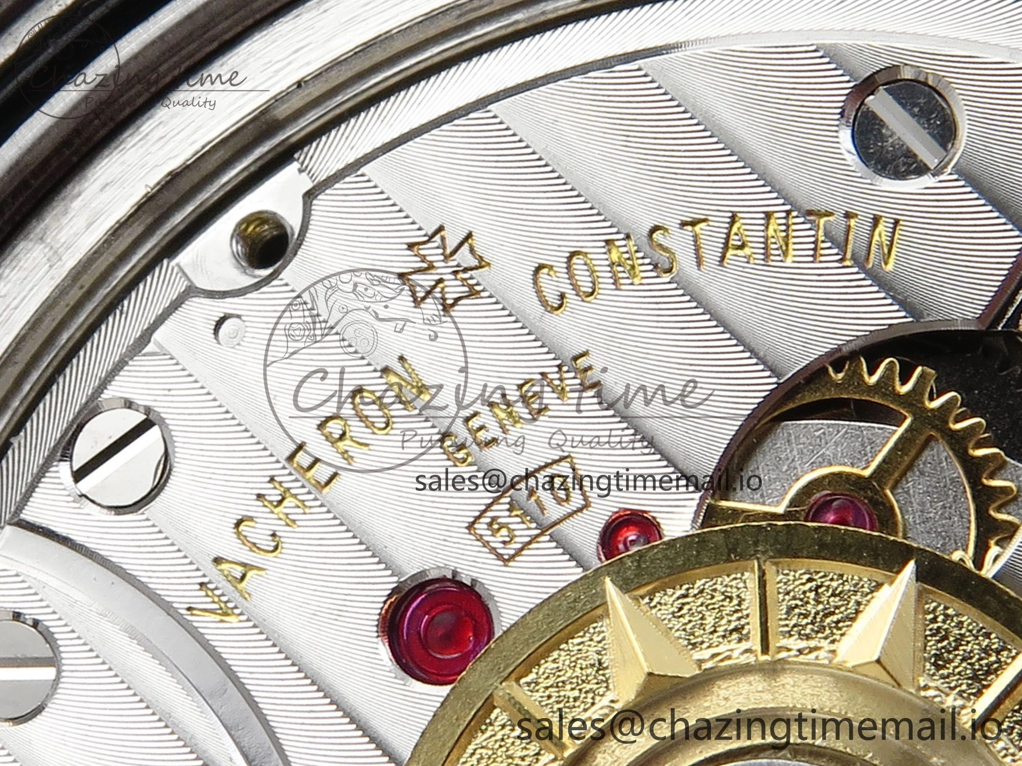 Overseas 7920V SS 8F Best Edition Blue Dial On SS Bracelet A5110