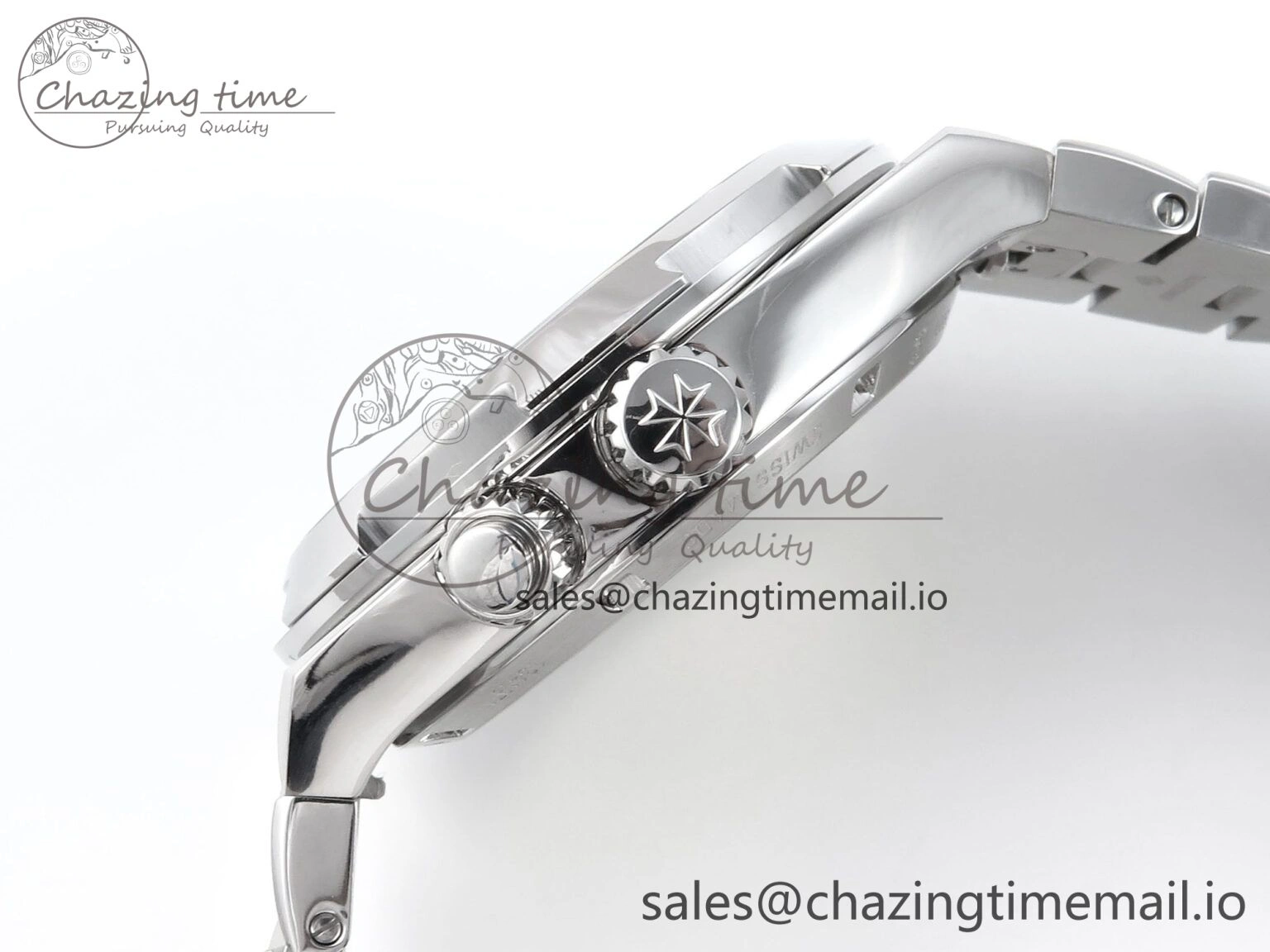 Overseas 7920V SS 8F Best Edition White Dial On SS Bracelet A5110