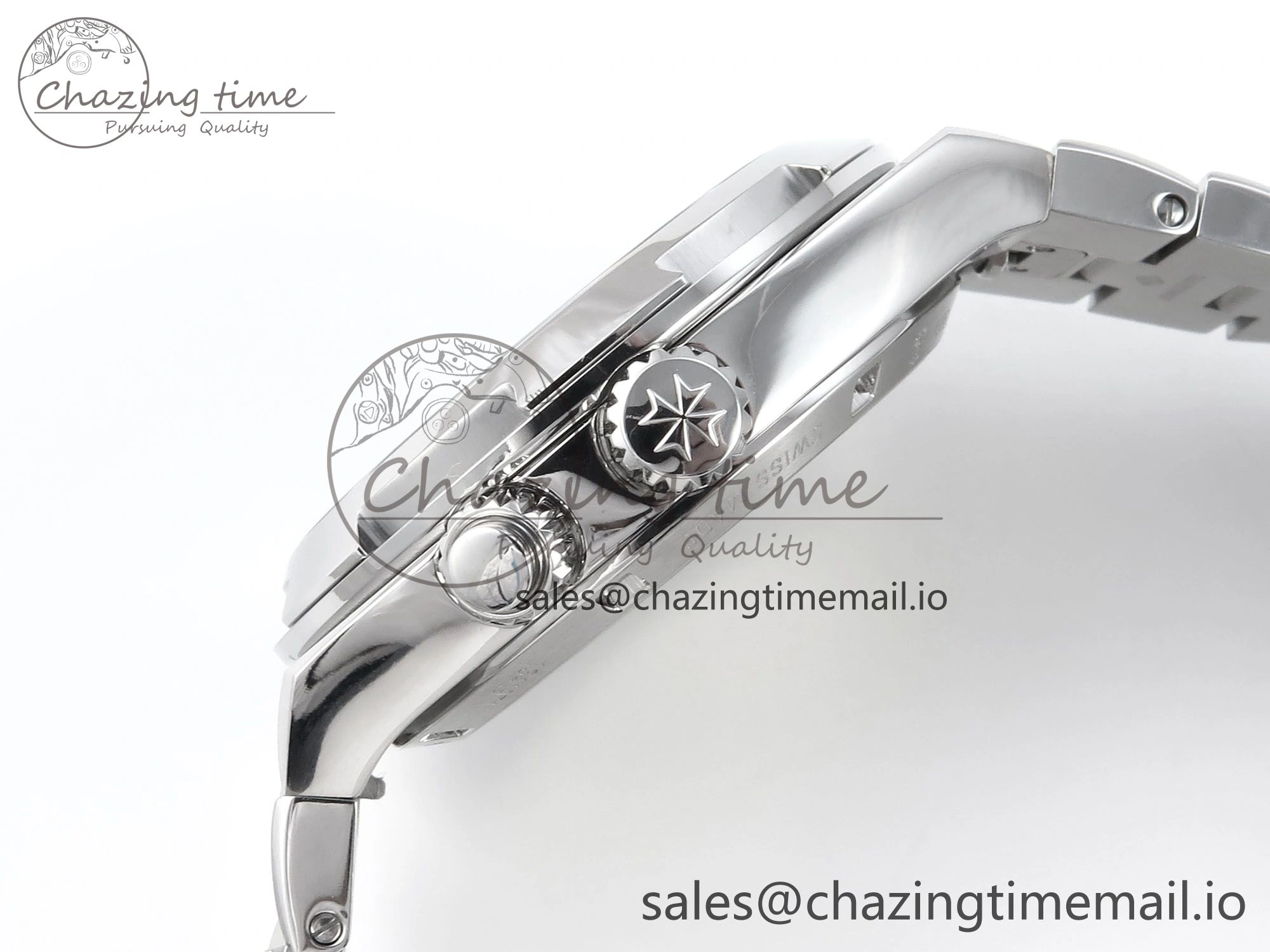 Overseas 7920V SS 8F Best Edition White Dial On SS Bracelet A5110