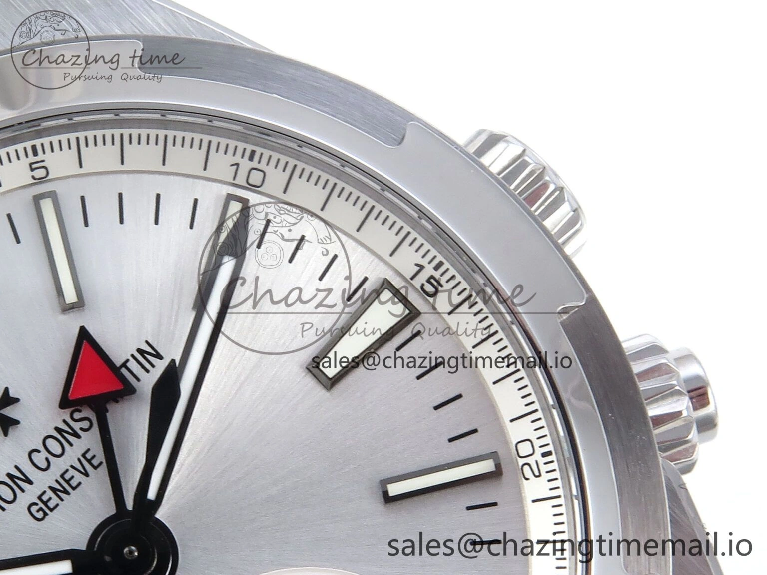 Overseas 7920V SS 8F Best Edition White Dial On SS Bracelet A5110
