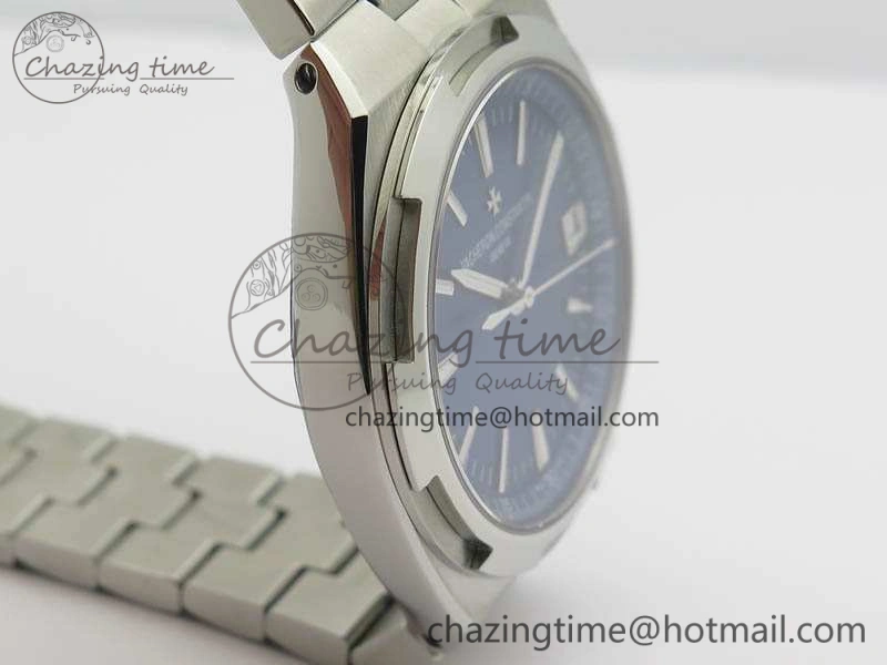 Overseas Automatic BP Maker Best Edition SS Blue Dial On SS Bracelet A5100