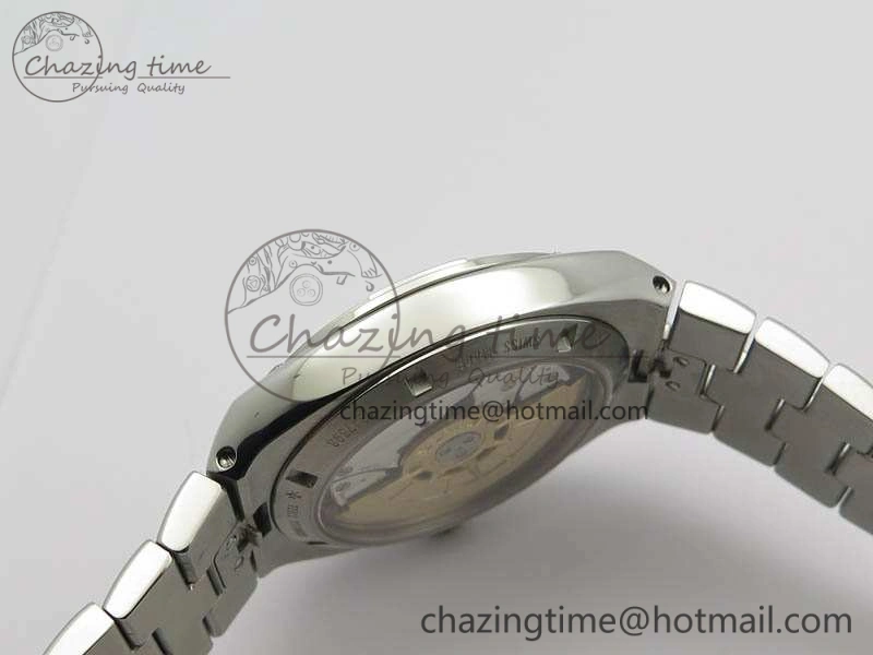 Overseas Automatic BP Maker Best Edition SS Blue Dial On SS Bracelet A5100