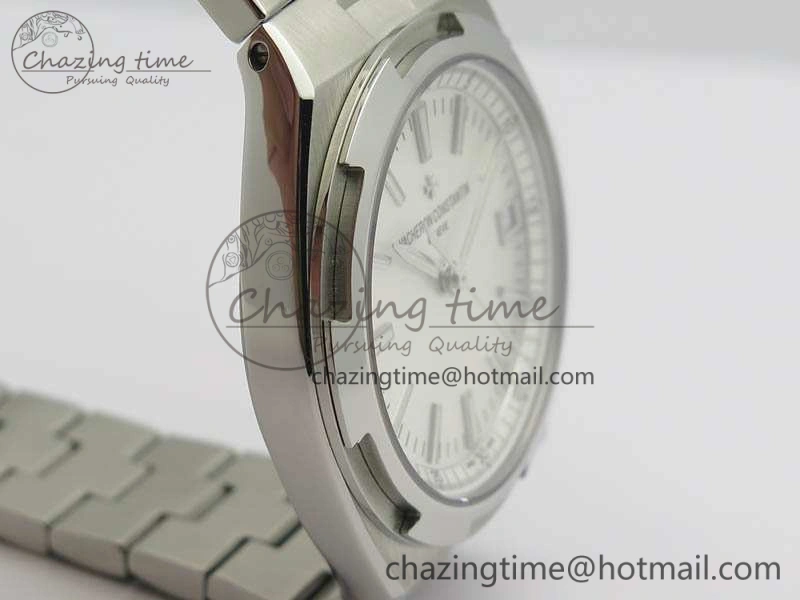 Overseas Automatic BP Maker Best Edition SS Silver Dial On SS Bracelet A5100