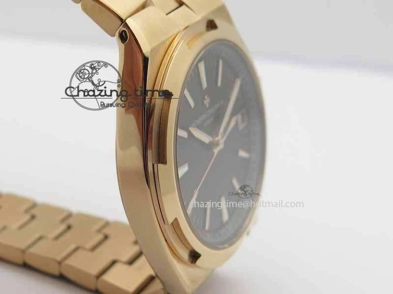 Overseas Automatic RG Brown Dial On RG Bracelet A5100