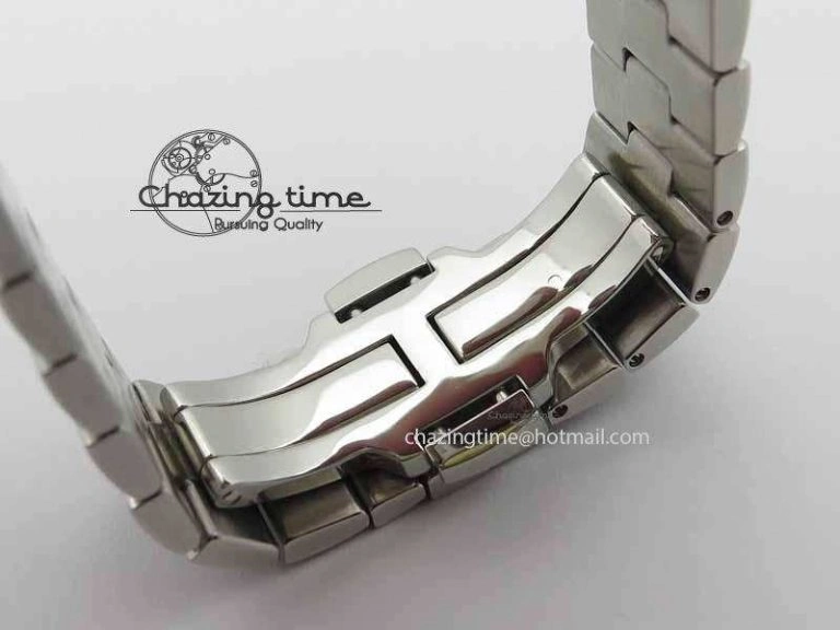 Overseas Automatic SS Brown Dial On SS Bracelet A5100