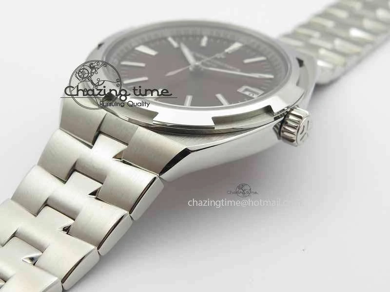 Overseas Automatic SS Brown Dial On SS Bracelet A5100