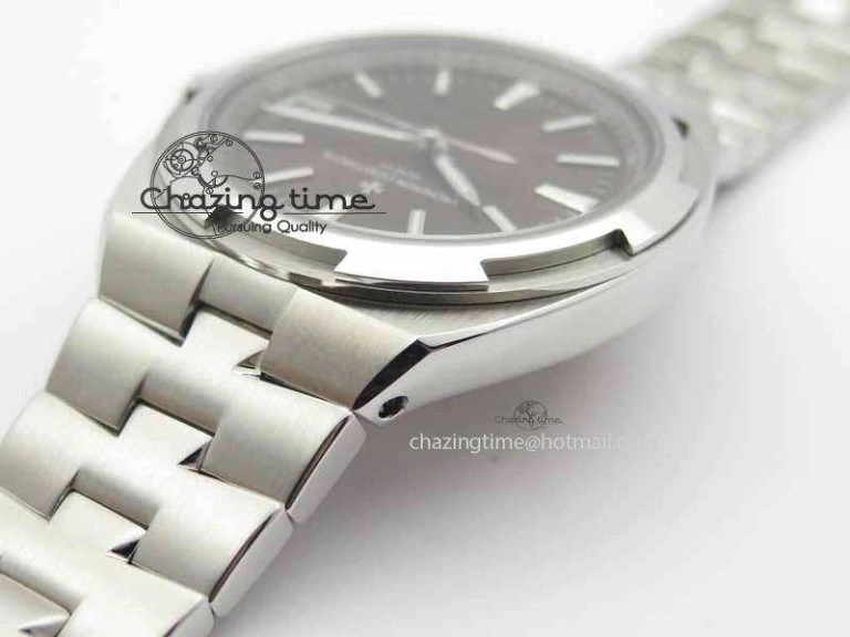 Overseas Automatic SS Brown Dial On SS Bracelet A5100