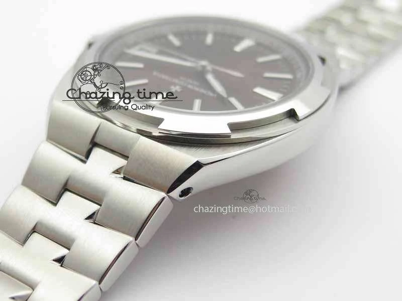 Overseas Automatic SS Brown Dial On SS Bracelet A5100
