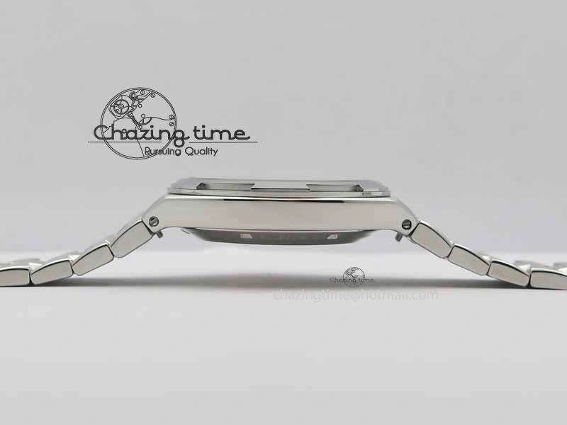 Overseas Automatic SS White Dial On SS Bracelet A5100