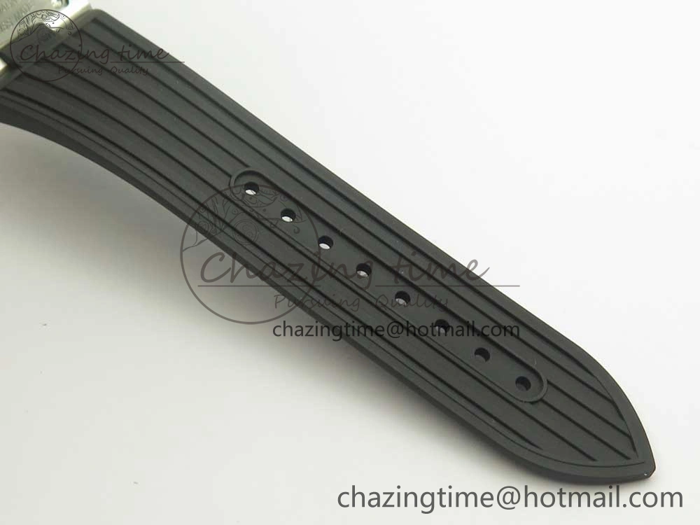 Overseas Dual Time Power Reserve TWA Best Edition Black Dial on Black Rubber Strap A1222