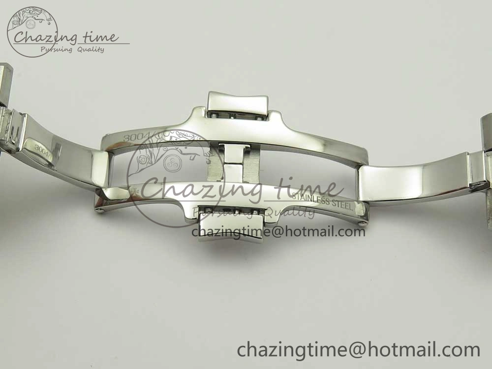 Overseas Dual Time Power Reserve TWA Best Edition Blue Dial on SS Bracelet A1222