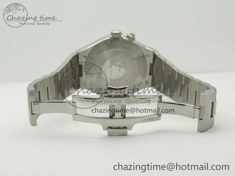 Overseas Dual Time Power Reserve TWA Best Edition Blue Dial on SS Bracelet A1222
