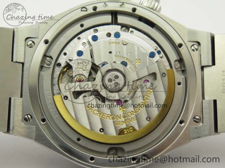 Overseas Dual Time Power Reserve TWA Best Edition Blue Dial on SS Bracelet A1222