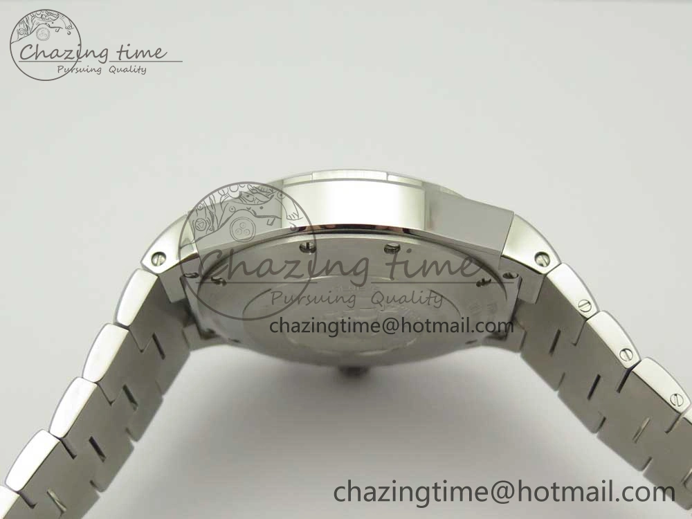 Overseas Dual Time Power Reserve TWA Best Edition White Dial on SS Bracelet A1222