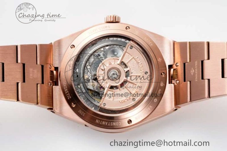 Overseas Perpetual Calendar RG 8F Best Edition Blue Dial on RG Bracelet A1120