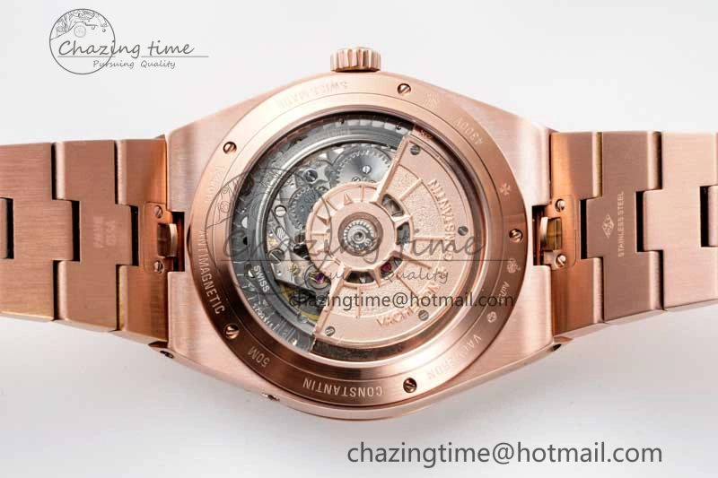 Overseas Perpetual Calendar RG 8F Best Edition Blue Dial on RG Bracelet A1120