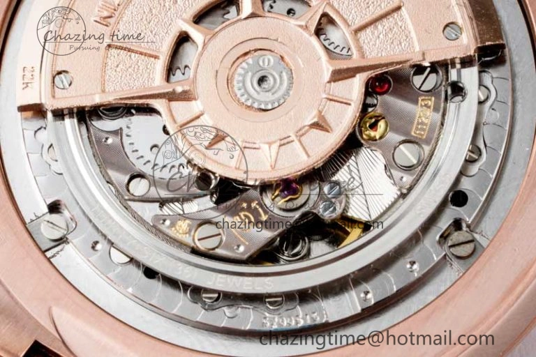 Overseas Perpetual Calendar RG 8F Best Edition Blue Dial on RG Bracelet A1120