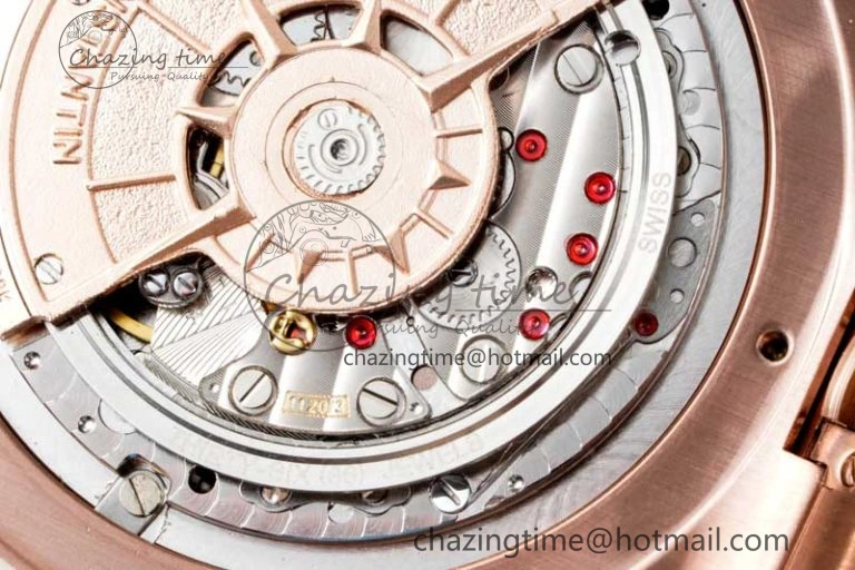 Overseas Perpetual Calendar RG 8F Best Edition Blue Dial on RG Bracelet A1120