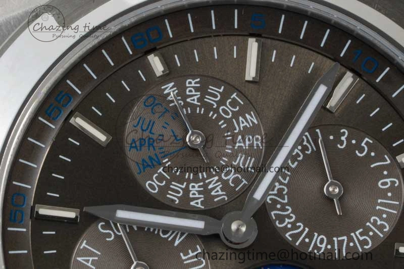 Overseas Perpetual Calendar SS 8F Best Edition Gray Dial on SS Bracelet A1120