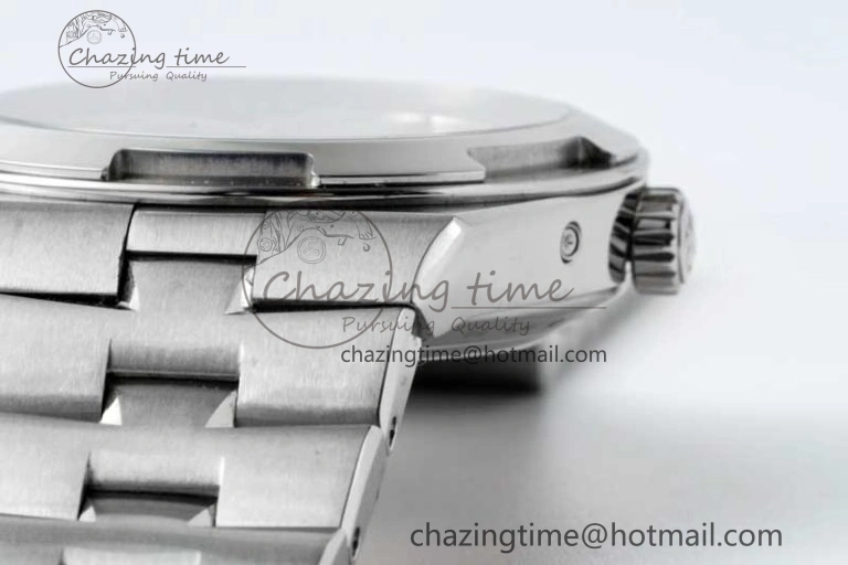 Overseas Perpetual Calendar SS 8F Best Edition Gray Dial on SS Bracelet A1120