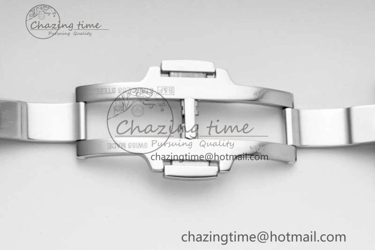 Overseas Perpetual Calendar SS 8F Best Edition Gray Dial on SS Bracelet A1120