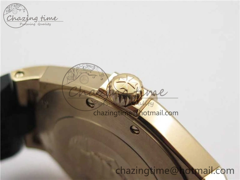 Overseas RG MKS 1:1 Best Edition Gray Dial on Black Rubber Strap MIYOTA 9015