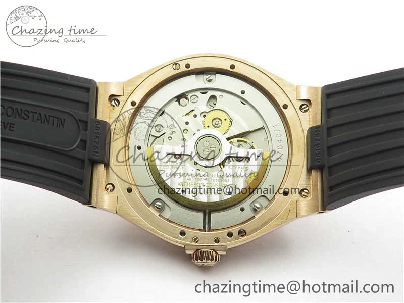 Overseas RG MKS 1:1 Best Edition Gray Dial on Black Rubber Strap MIYOTA 9015