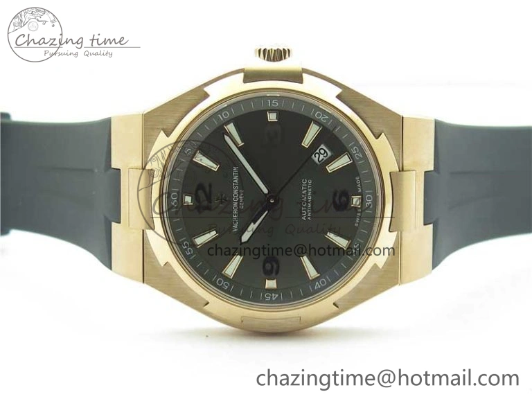 Overseas RG MKS 1:1 Best Edition Gray Dial on Black Rubber Strap MIYOTA 9015