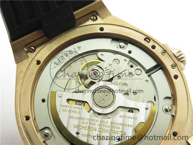 Overseas RG MKS 1:1 Best Edition Gray Dial on Black Rubber Strap MIYOTA 9015