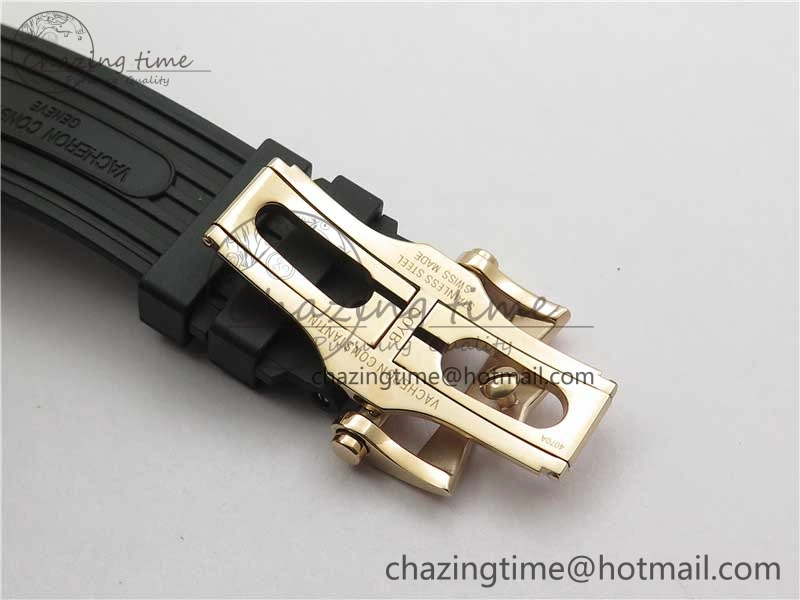 Overseas RG MKS 1:1 Best Edition Gray Dial on Black Rubber Strap MIYOTA 9015