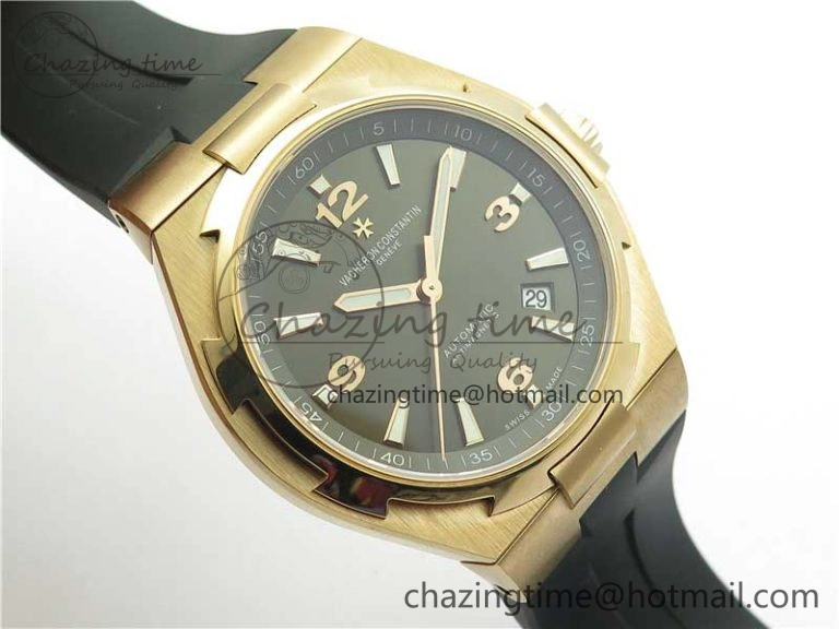 Overseas RG MKS 1:1 Best Edition Gray Dial on Black Rubber Strap MIYOTA 9015